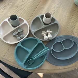 Silicone Toddler Plates
